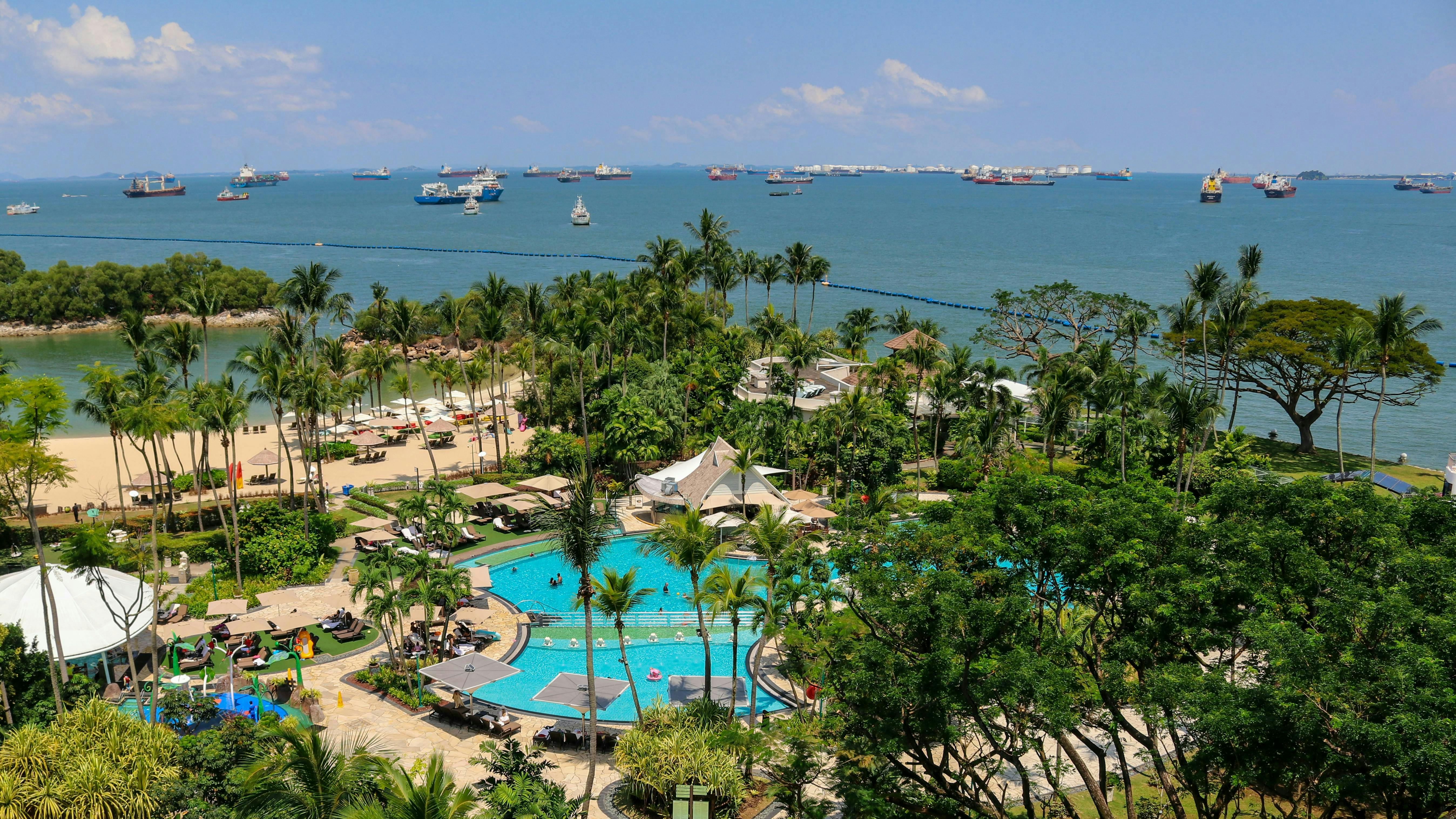 Morning at Sentosa Island – Adventure & Beach Relaxation